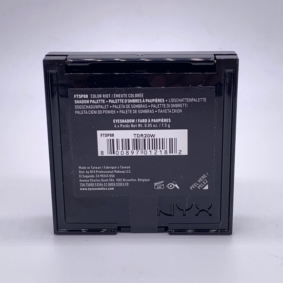 2x NYX Throttle Shadow Palette Color Riot - Picture 3 of 4